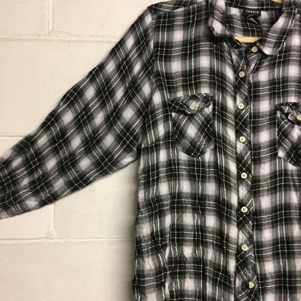 Torrid Flannel Plus Size 3 (3X)